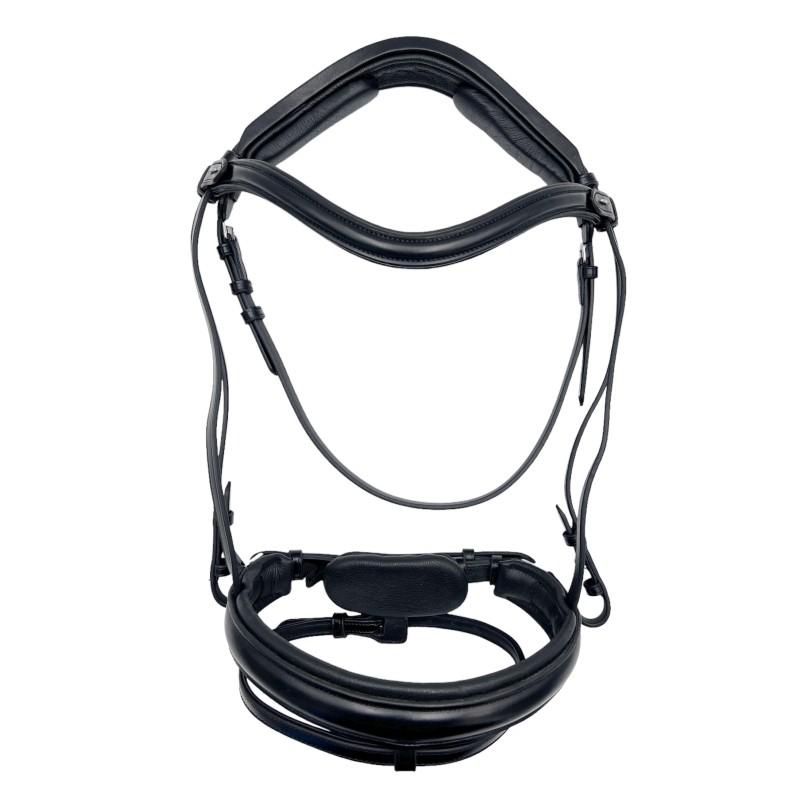 SteinEQUEST Trense | Klassisk Trense med Flade Remme & Glat Pandebånd